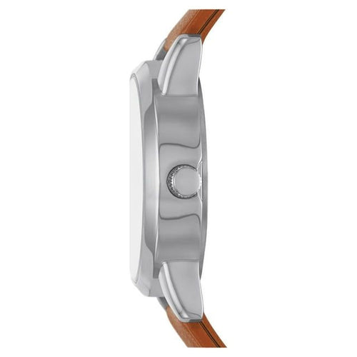 Time and Tru Women's Crystal Accent Watch with Perforated Strap EasyOptionXY LLC