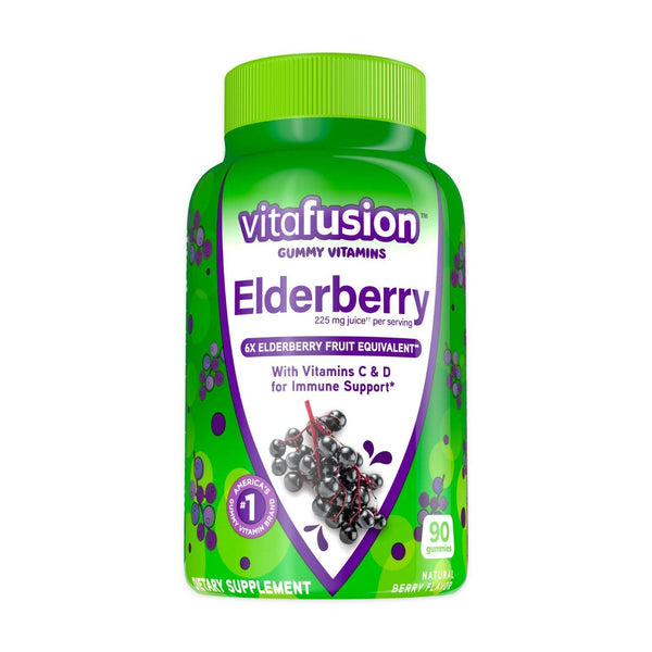 Vitafusion Elderberry Gummy Vitamins; 90 Count EasyOptionXY LLC