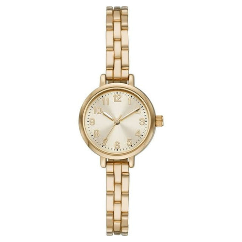 Time and Tru Women's Gold Tone Bracelet Watch EasyOptionXY LLC