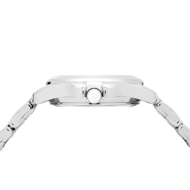 Women's Silver Dial Watch, Stainless-Steel Bracelet EasyOptionXY LLC