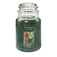 Yankee Candle Balsam & Cedar - 22 oz Original Large Jar Scented Candle EasyOptionXY LLC