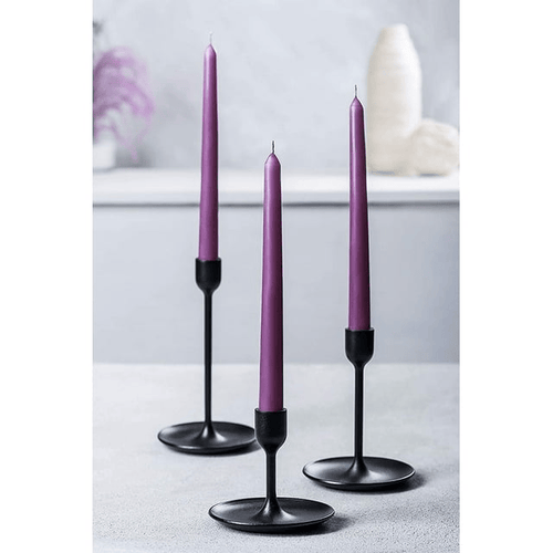 Set of 10 Dinner Taper Candles EasyOptionXY LLC
