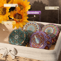 OSHINE 4 PACK Scented Candles Gifts Set Christmas Candles Aromatherapy Soy Wax Candles Home Fragrance Stress Relief Candles for Yoga, Sleeping,Mother's day,Valentine's day,Birthday Gifts,Anniversary EasyOptionXY LLC