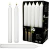 White Dinner Taper Candles 7 inch Tall Dripless Smokeless unscented for candlesticks 6 Hour Long Burning Candle Decorate Your Table Wedding and Christmas - Household Candle Stick 20 Pa EasyOptionXY LLC