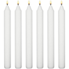 White Dinner Taper Candles 7 inch Tall Dripless Smokeless unscented for candlesticks 6 Hour Long Burning Candle Decorate Your Table Wedding and Christmas - Household Candle Stick 20 Pa EasyOptionXY LLC