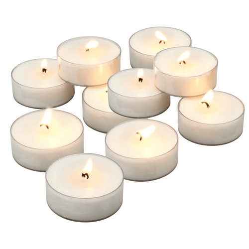 Stonebriar Unscented 1-Wick Mega Oversized 9 Hour Clear Cup Tealight Candles 20 Pack EasyOptionXY LLC
