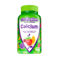 Vitafusion Chewable Calcium Gummy Vitamins; Fruit and Cream Flavored; 100 Count EasyOptionXY LLC