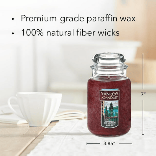 Yankee Candle? Large Classic Jar Candle, Mountain Lodge EasyOptionXY LLC