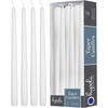 Hyoola Unscented White Taper Candles, Dripless Paraffin Dinner Candles, 12 Inch, 12 Pack EasyOptionXY LLC