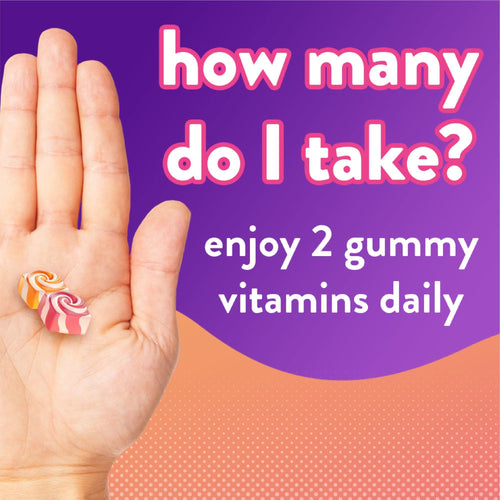 Vitafusion Chewable Calcium Gummy Vitamins; Fruit and Cream Flavored; 100 Count EasyOptionXY LLC