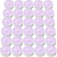 DecorRack 30 Lavender Scented Tealight Candles EasyOptionXY LLC