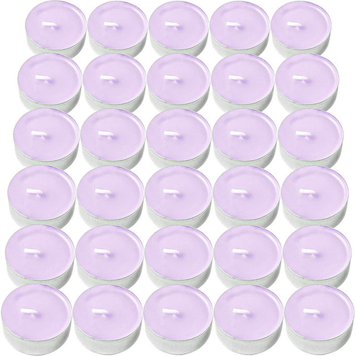 DecorRack 30 Lavender Scented Tealight Candles EasyOptionXY LLC