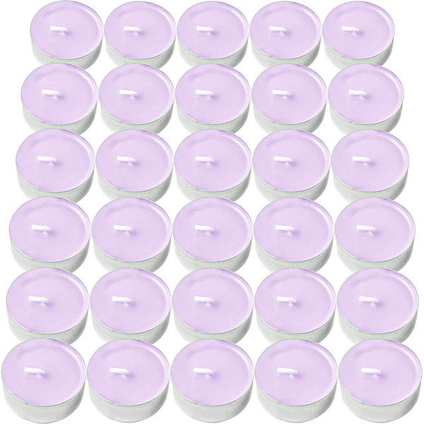 DecorRack 30 Lavender Scented Tealight Candles EasyOptionXY LLC
