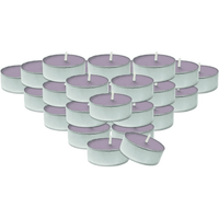 DecorRack 30 Lavender Scented Tealight Candles EasyOptionXY LLC
