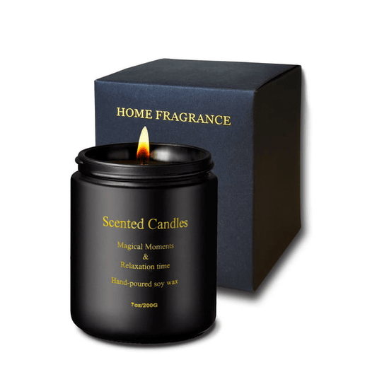Scented Candles for Men Candles for Home Scented Candles Gifts for Women and Men 8oz, 50hr Burn Time, Summer Hill & Amber Wood Candle All Natural Soy Candles EasyOptionXY LLC
