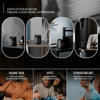 Scented Candles for Men Candles for Home Scented Candles Gifts for Women and Men 8oz, 50hr Burn Time, Summer Hill & Amber Wood Candle All Natural Soy Candles EasyOptionXY LLC