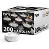 PAMI Premium Tealight Candles Unscented Paraffin Small Candles in Bulk, 200-Pack EasyOptionXY LLC
