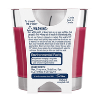 Glade Scented Candle Jar, Apple Cinnamon, Fragrance Infused with Essential Oils, 3.4 oz, 96 g EasyOptionXY LLC