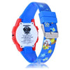Nickelodeon Paw Patrol Unisex Flashing Blue LCD Silicone Watch with Matching Flashlight 2 Piece Set EasyOptionXY LLC