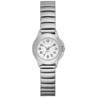 Time & Tru Women's Wristwatch: Silver Tone Case, Easy Read Dial, Expansion Band (FMDOTT004) EasyOptionXY LLC
