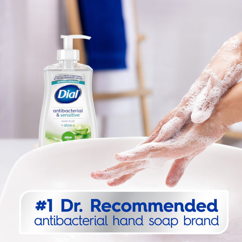 Dial Antibacterial Liquid Hand Soap, Aloe Scent, 11 fl oz EasyOptionXY LLC