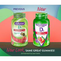 Vitafusion Extra Strength Vitamin D3 Gummy Vitamins; Strawberry Flavored; 120 Count EasyOptionXY LLC