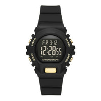 Time and Tru Ladies' Black Plastic Sport Digital Chronograph Watch (FMDOTT092) EasyOptionXY LLC