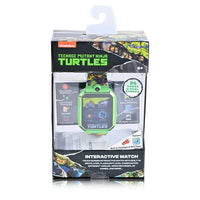 Nickelodeon Teenage Mutant Ninja Turtles Unisex Touchscreen Smart Watch with Silicone Strap and Metallic Green Case 42MM EasyOptionXY LLC
