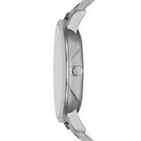 George Brand Men's Wristwatch: Silver Tone Case, Black Dial, 3-Link Bracelet (FMDOGE050) EasyOptionXY LLC