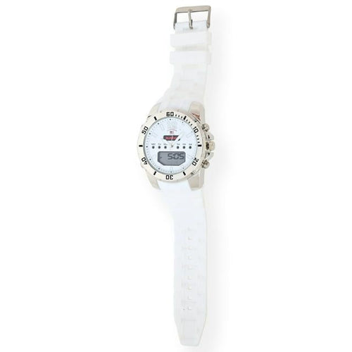 U.S. Polo Assn. Male Watch Analog and Digital in Silver with Silicone Strap (US9768WM ) EasyOptionXY LLC