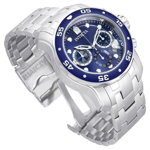 Invicta Men's 0070 Pro Diver Quartz Chronograph Blue Dial Watch EasyOptionXY LLC