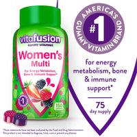 Vitafusion Women's Multivitamin Gummies; Berry Flavored; 150 Count EasyOptionXY LLC