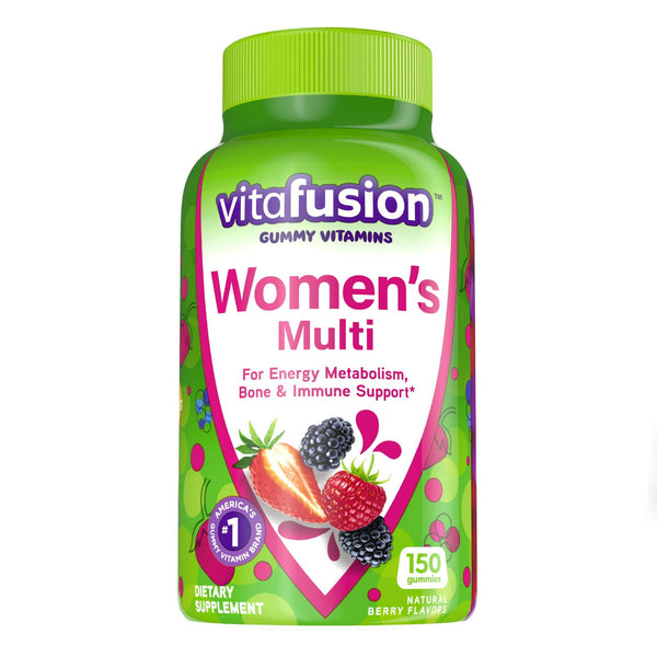 Vitafusion Women's Multivitamin Gummies; Berry Flavored; 150 Count EasyOptionXY LLC