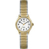 Timex Women's Easy Reader Date Two-Tone/White 25mm Casual Watch, Extral-Long Expansion Band EasyOptionXY LLC