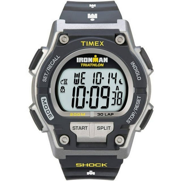Men's Ironman Endure 30 Shock Full-Size Watch, Black Resin Strap EasyOptionXY LLC