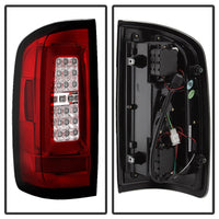 Spyder Chevy Colorado 2015-2017 Light Bar LED Tail Lights - Red Clear ALT-YD-CCO15-LED-RC OffRoadUSA.com