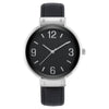 Time and Tru Women's Black Dial Silver Tone Watch EasyOptionXY LLC