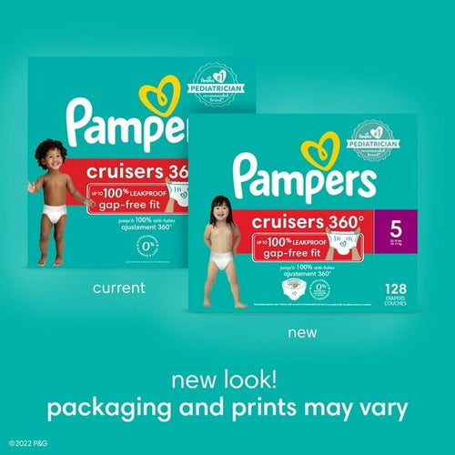 Pampers Cruisers 360 Diapers Size 7, 44 Count EasyOptionXY LLC