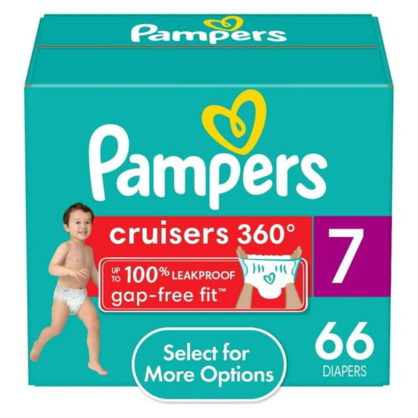 Pampers Cruisers 360 Diapers Size 7, 66 Count EasyOptionXY LLC
