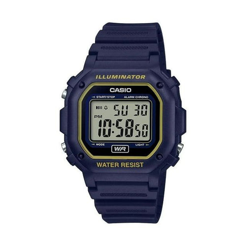 Casio Men's Digital Illuminator Sport Watch, Navy Resin F108WH-2A2 EasyOptionXY LLC