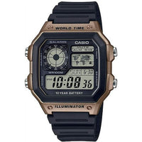 Casio Men's 10-Year Battery Japanese Quartz Watch with Resin Strap, Black, 21 (Model: AE-1200WH-5AVCF) EasyOptionXY LLC