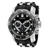 Invicta Pro Diver Men 48mm Stainless Steel Band, Black Dial Chronograph Quartz Watch 37230 EasyOptionXY LLC