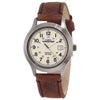 Timex Mens Expedition Metal Field Watch, Brown Leather Strap EasyOptionXY LLC