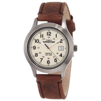 Timex Mens Expedition Metal Field Watch, Brown Leather Strap EasyOptionXY LLC