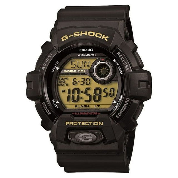 Casio Adult Men's G8900-1CR G-Shock Black and Gold Resin, Plastic Digital Sport Watch EasyOptionXY LLC