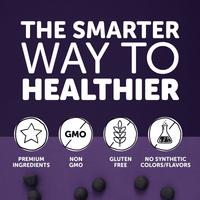 SmartyPants Adult Probiotic Complete Gummies; Blueberry Flavored; 40 Count EasyOptionXY LLC