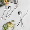 Lovote Flatware Set 30 Pieces Stainless Steel Silverware Sets, Utensils Set Service for 6, Tableware Cutlery Set for Home and Restaurant Including Salad Fork, Dinner Fork, Knife, Spoon, and Teaspoon EasyOptionXY LLC