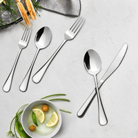 Lovote Flatware Set 30 Pieces Stainless Steel Silverware Sets, Utensils Set Service for 6, Tableware Cutlery Set for Home and Restaurant Including Salad Fork, Dinner Fork, Knife, Spoon, and Teaspoon EasyOptionXY LLC