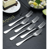 ReaNea Dinner Forks 6-Pieces Stainless Steel 8.17" Wedding Forks Silverware Set EasyOptionXY LLC