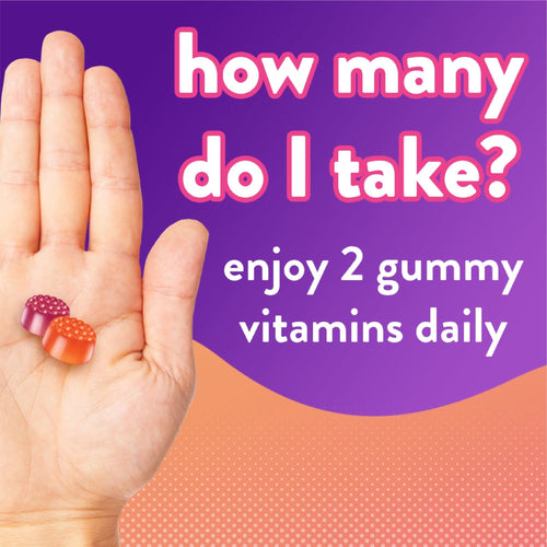 Vitafusion MultiVites Gummy Multivitamins; Berry; Peach and Orange Flavor; 150 Count EasyOptionXY LLC